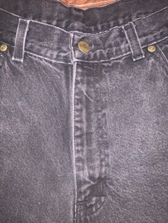 Vintage Chic Jeans Womens Size 16 Black Denim High Waist Rise Jeans - Picture 4 of 8